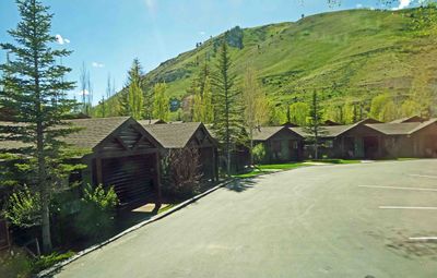 Staying overnight at the Rustic Inn at Jackson Hole, Wyoming
