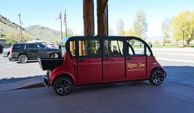 Shuttle to downtown Jackson, WY