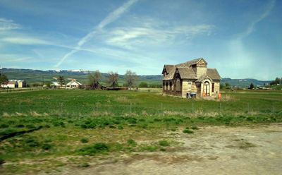 Probably a really fine house in it's day in Idaho