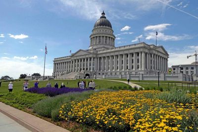 Utah state capital in Salt Lake City