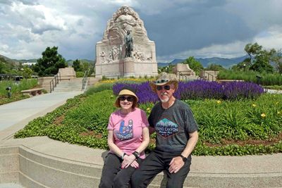 Mormon Battalion Monument dedicated to 500 Mormons who volunteered during the Mexican-American War
