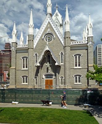Salt Lake Assembly Hall (Church of Jesus Christ of Latter-day Saints) was completed in 1882