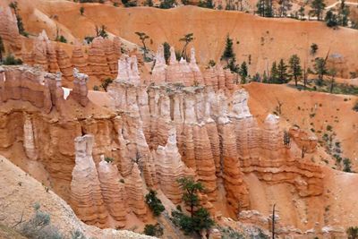 Hoodoos in Bryce Canyon can reach heights of 150 feet tall