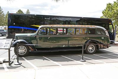 1938 White Motor Company 706 was used as a touring vehicle between Zion, Bryce Canyon, Gand Canyon, and Cedar Breaks