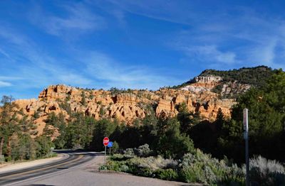 Rock formations in Red Canyon, Utah