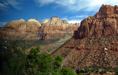Heading into Zion National Park in Utah
