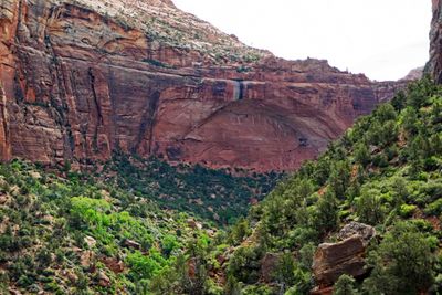The 'Great Arch' in Zion Natural Park