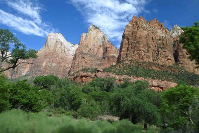 The Court of the Patriarchs in Zion National Park