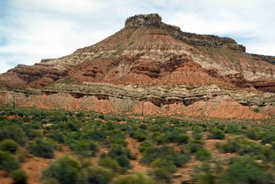 Part of the Moenkopi formation near Springdale, Utah