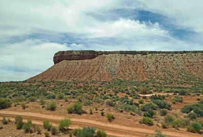 Mesa in the Utah desert