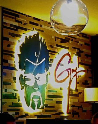 Guy Fieri's new Flavortown Sports Kitchen in the Horseshoe in Las Vegas