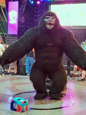 King Kong on Fremont Street in Las Vegas