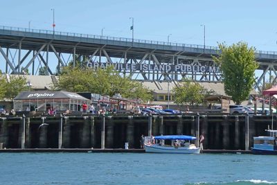 Arriving back at Granville Island, Vancouver