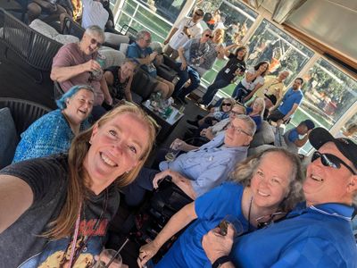 Meet-up with KOE friends at the Sail-away Party