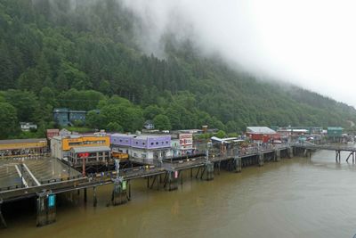 View of Juneau, Alaska. from our balcony. from our balcony