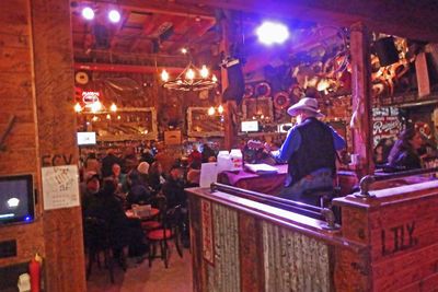 Inside the Red Dog Saloon in Juneau, AK