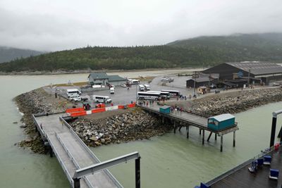 Docked in Skagway, AK