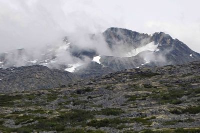 Scenery along the White Pass & Yukon Railroad Route in Canada