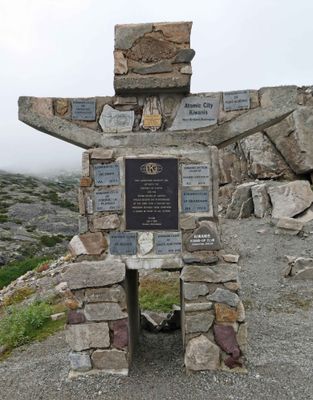 Inukshuk is a type of stone landmark historically used as a landmark by peoples of the Arctic region of North America