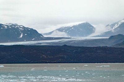 The Grand Pacific Glacier in Glacier National Park, Ak