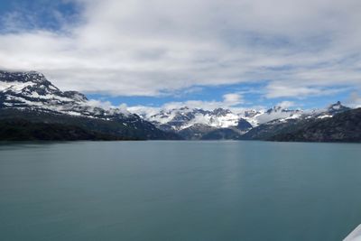 Leaving Glacier Bay National Park