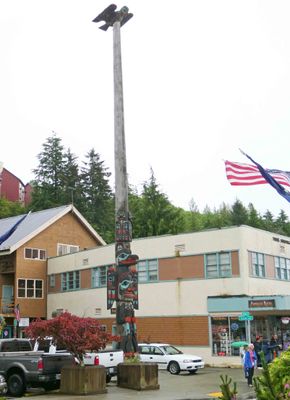 Chief Johnson Totem Pole, Ketchikan, AK