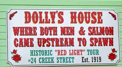 Dolly's was the first of 20 'houses of ill repute' on Creek Street in Ketchikan