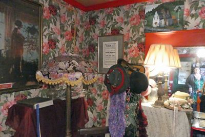Inside Dolly's House in Ketchikan, AK