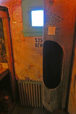 'Gentleman's Restroom' in Dolly's House in Ketchikan, AK