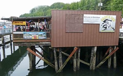 First stop on Ketchikan Pub Crawl is Arctic Bar 'Home of the Happy Bears'
