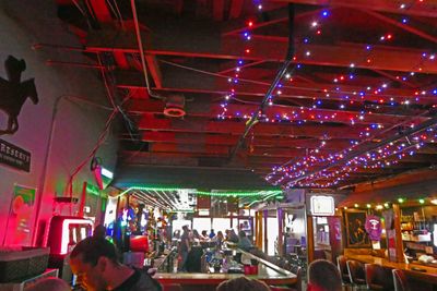 Inside the Totem Bar (family owned for 50 years) in Ketchikan, AK