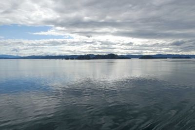 Back in Queen Charlotte Sound sailing south to Vancouver