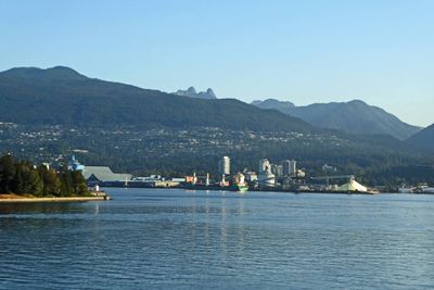 Docked in Vancouver, British Columbia, Canada