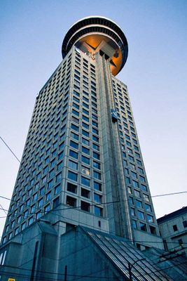 First stop in Vancouver is Vancouver Lookout (opened in 1977)