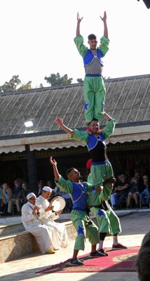 Acrobats at Fantasia in Agadir.JPG