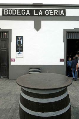Visit to Bodega La Geria Winery