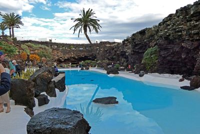 Pool above the Jameos del Agua volcanic cave.JPG