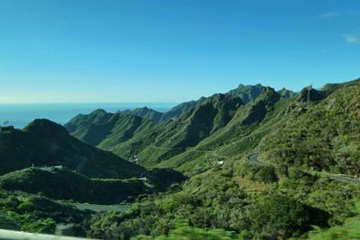 Anaga Mountains were formed by a volcanic eruption millions of years ago.JPG