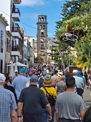 Crowds on the street in San Cristobal de La Laguna, Tenerife .jpg