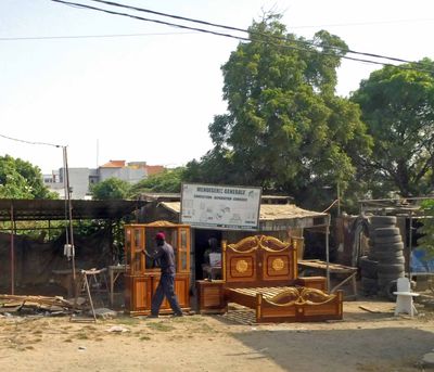 Bedroom furniture for sale in Dakar, Senegal.JPG