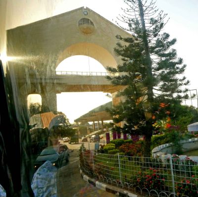 'Arch 22' in Banjul, Gambia is a monument to the 1994 military coup .JPG