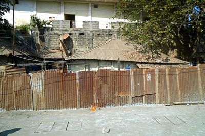 Satellite dishes are common on most Banjul houses.JPG