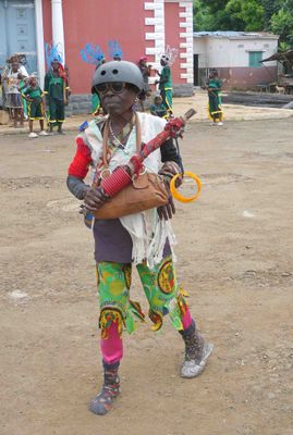 Pantufo villager who didn't appear to be an official part of the show.JPG