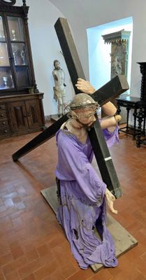 Religious artifact in Sao Tome Museum (old Saint Sebstain Fort).jpg