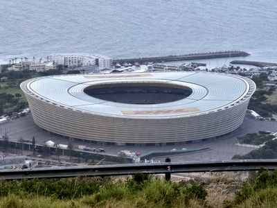 Cape Town Stadium (also DHL and Green Point Stadium) viewed from Signal Hill in Cape Town.jpg