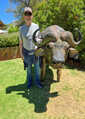 Bill with Cape Buffalo State at Aquila Game Reserve.jpg