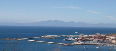 Naval Base Simonstown is the South African Navy's largest naval base on the Western Cape.JPG