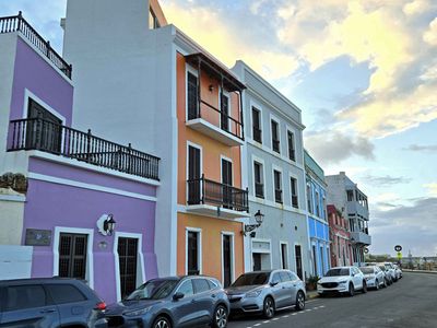Colorful houses in Old San Juan, Puerto Rico