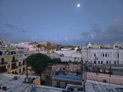 View from CasaBlanca Hotel rooftop in Old San Juan