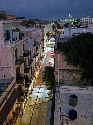 Calle Fortaleza in Old San Juan